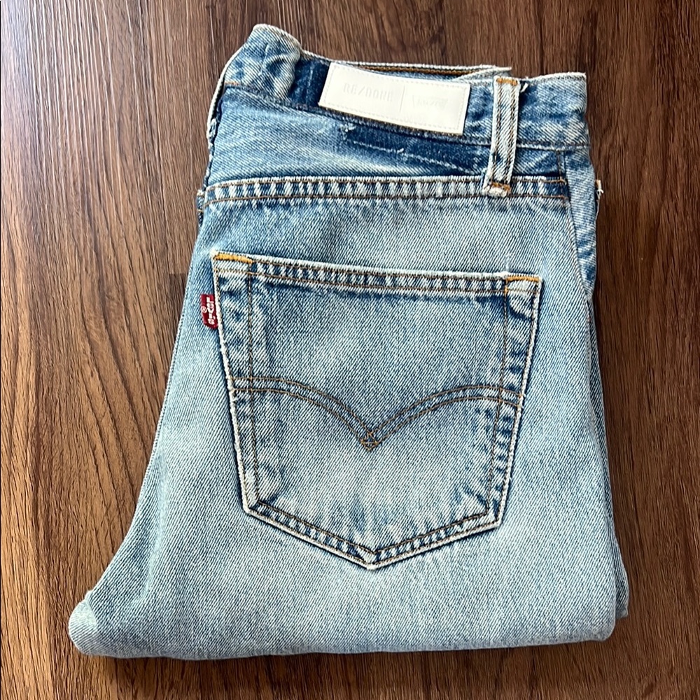 RE/DONE | Levi’s Light Blue Denim Jeans